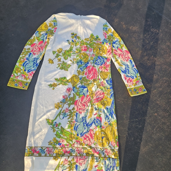 Mr. Dino mr vintage paris dress sz 12 rose gold white - Picture 7 of 7